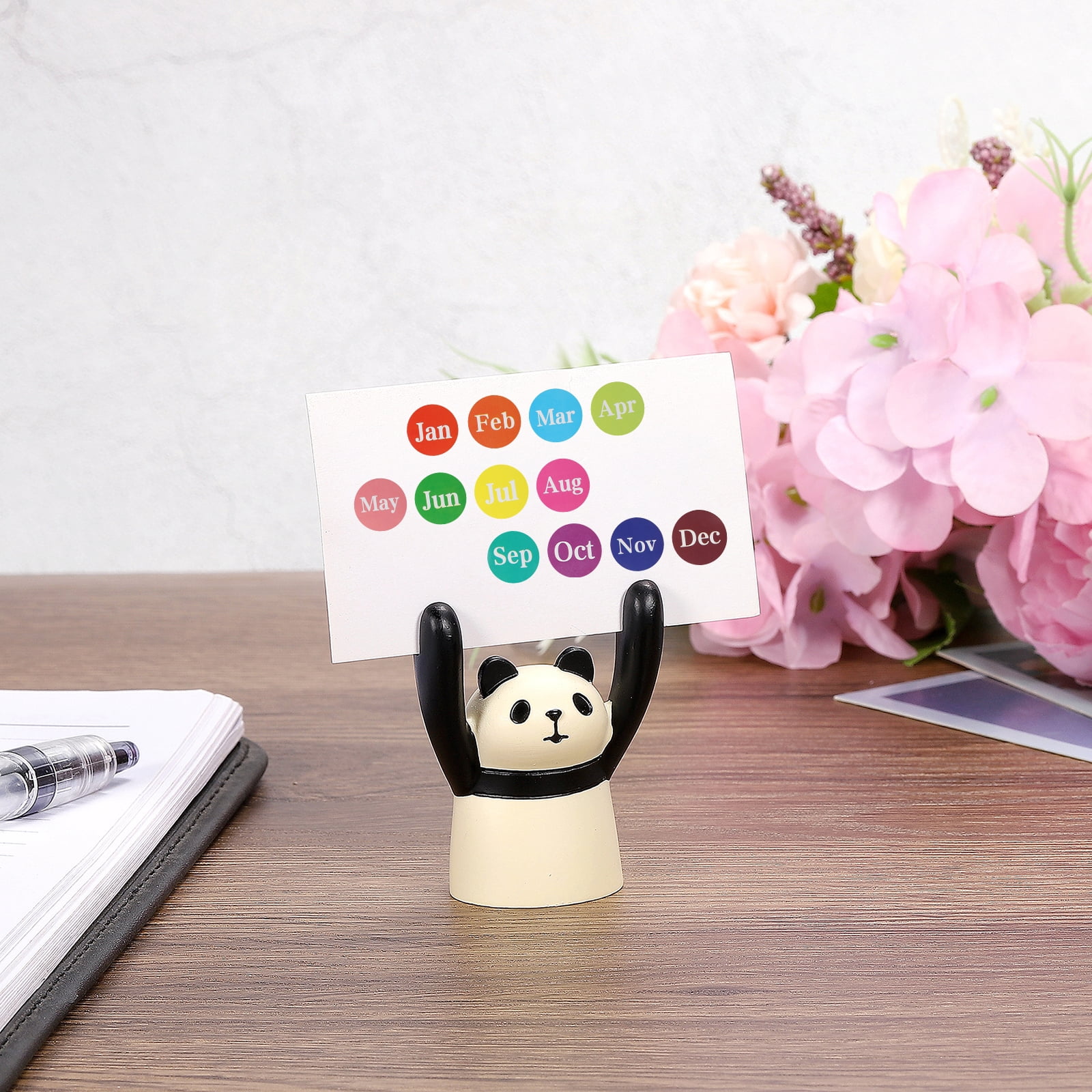 Round Month Labels the Year 1 Inch 12 Roll DIY Color Coding Circle Stickers 12 Month Tag Postcards, 500 Count/Roll