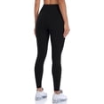 thumbnail image 3 of Women's Winter Fleece Lined Leggings High Waisted Yoga Pants With 2 Pockets, 3 of 8