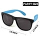 thumbnail image 3 of Gafas de sol de fiesta MAPIXO, 16 colores neón, paquete de 16 para niños y adultos, 3 of 7