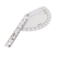 thumbnail image 1 of Orthopedic Goniometer, Orthopedic Ruler Clear Plastic Sturdy Accurate Scale 120 Degree Range  For Body Measuring, 1 of 8