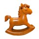 thumbnail image 1 of Estatua de caballo mecedor, adorno de mesa, artesanía artística, figura decorativa rústica para Estilo C, 1 of 9