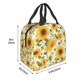 thumbnail image 3 of Disketp Beautiful Countryside Sunflower Bolsa Térmica para Almuerzo para Hombre y Mujer, Ideal para Trabajo, Senderismo y Picnic, 3 of 8