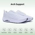 thumbnail image 3 of AOV GREEN LEAF Wide Toe Box Shoes Women Arch Support Walking Shoes Athletic Tennis Wide Width Sneakers for Plantar Fasciitis US 6-11, 3 of 7