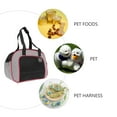 thumbnail image 3 of OFFIGAM Pet Outing Bag Handbag For Pet Cloth 1Pcs Red, 3 of 8