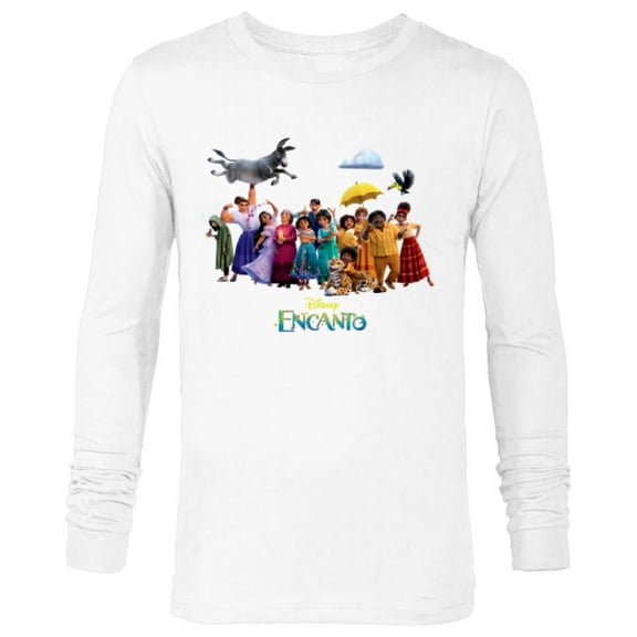Disney Encanto Madrigal Magical Family Portrait - Long Sleeve T-Shirt for Men - Customized-White