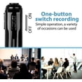 thumbnail image 5 of Digital Voice Recorder for Lectures, 16GB Digital Recorders with Playback, Voice Activated Recorder Portable Voice Recording Device, Tape Recorder for Meeting, 5 of 8
