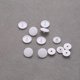thumbnail image 3 of Button Fasteners for Clothing Snap Fastener Tailoring Cloth Diapers White Material 100 Sets, 3 of 4