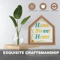 thumbnail image 5 of OUNONA Embroidery Wood Frame 1 Set for Parents and Children with Handicraft Display Stand Wood, 5 of 5