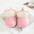 thumbnail image 5 of SYNPOS Infant Toddler Baby Girl Boys Winter Fleece Booties Newborn Warm Snow Boots, 5 of 6