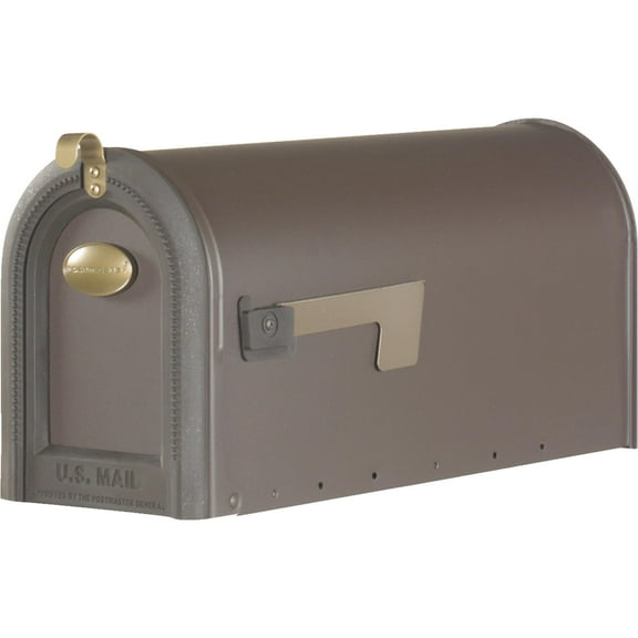 Gibraltar Windmere T2 Venetian Bronze Post Mount Mailbox