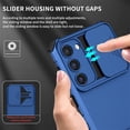 thumbnail image 6 of for Samsung Galaxy S23+ Plus Case with Slide Camera Cover, [Military Drop Protection][Snug Touch] Hard Back & Soft Edge Phone Case with Stereo Bracket for Samsung S23 Plus 6.6" LTT Blue, 6 of 18