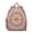 Orange-13, variant on Harmony Serenity Students Backpack - Cosmic Spiritual and Healing Mandala Pattern with Lotus Flower Yoga Art, Lightweight Durable Oxford Fabric