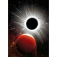thumbnail image 1 of Wallmonkeys Trou Noir - Espace - Astronomie Peel and Stick Wall Decals Mural WM83938 (34 in W x 48 in H), 1 of 4