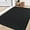 Black, variant on Dirt Trapper Door Mat 32" x 48", Non-Slip Washable Doormats Welcome Mat, Dirt Resistant and Absorbent Entrance Mat, Low Profile Floor Mats for Front Back Door, Entryway, Blue