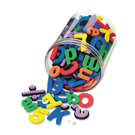 Chenille Kraft Wonderfoam Magnetic Alphabet Letters, Assorted Colors. 105/Pack