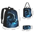 thumbnail image 2 of Balery Celestial Ram Night Sky Mochila Escolar 3 en 1 para Niños - Mochila Resistente con Lonchera Térmica y Estuche - Mochila Escolar para Niños y Niñas, 2 of 7