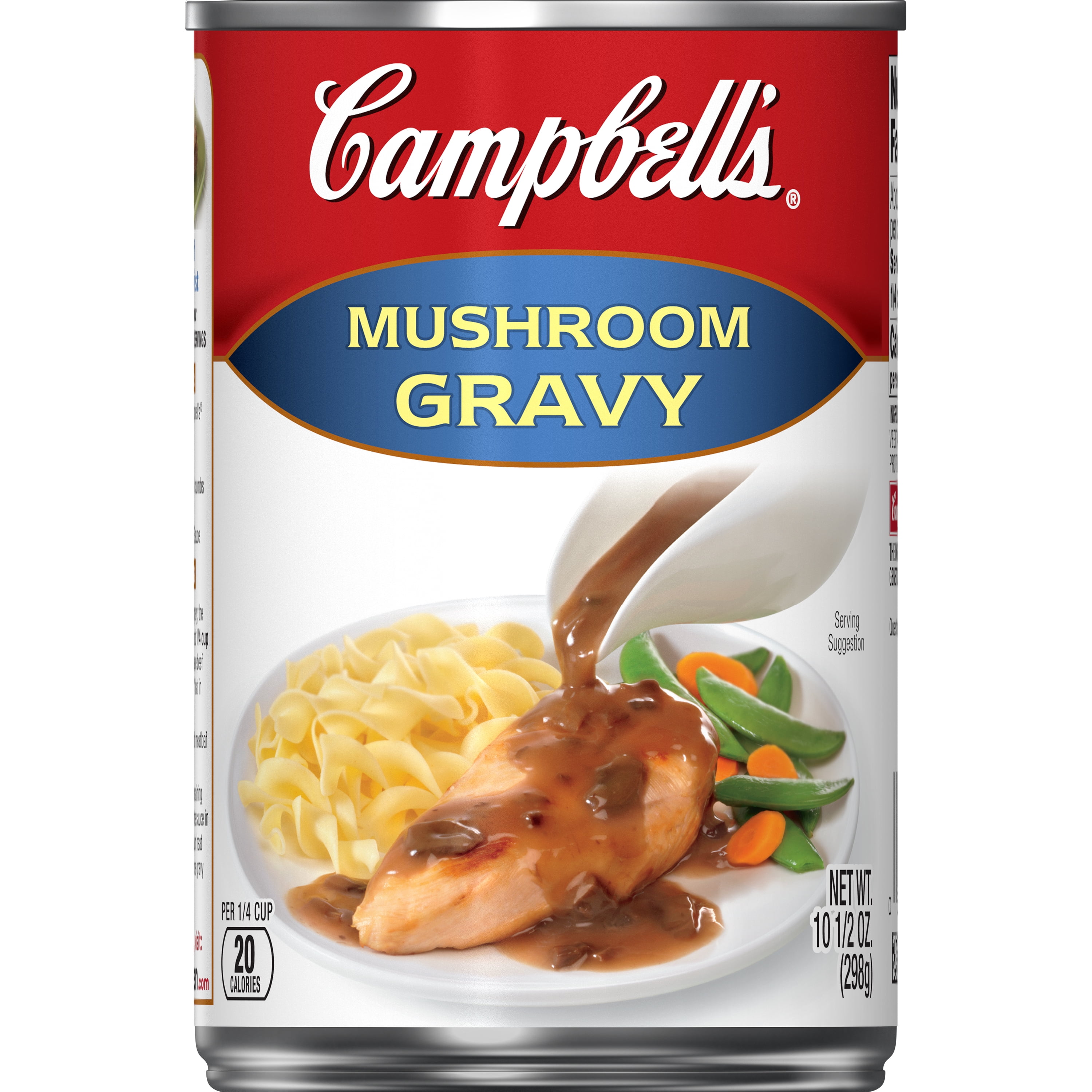 Campbell S Gravy Mushroom 10 5 Oz Can Walmart Com Walmart Com