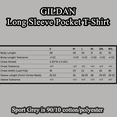 thumbnail image 2 of Gildan Sport Grey Pocket T-Shirt, Durable Long Sleeve Classic Shirt for Men, 3 Pack, XL, 2 of 5
