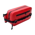 thumbnail image 2 of Bolsa impermeable para señuelos de pesca, bolsa de pecho para caña de pescar, riñonera portátil, riñonera para actividades al aire libre, senderismo, Rojo, 2 of 8