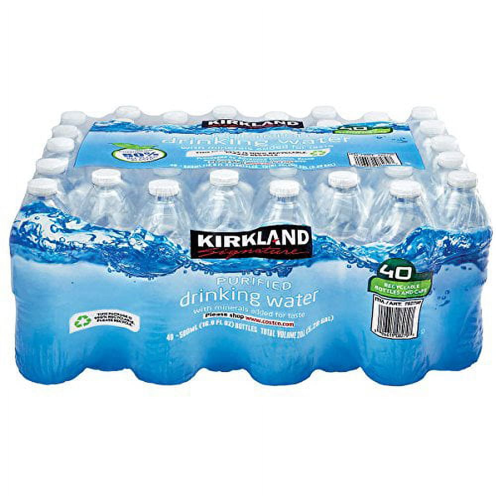 Kirkland Signature Purified Drinking Water, 16.9 Ounce