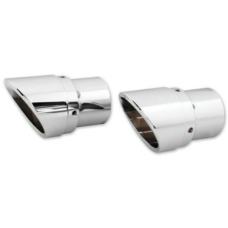 Slash Cut End Cap - Vance & Hines Slash Cut Exhaust End Caps 16921