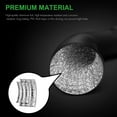 thumbnail image 2 of iPower 6 Inch 25 Feet Flexible Aluminum Ducting with 2 Clamps Included 4 Layer Protection Dryer Vent Hose for HVAC Heating Cooling Ventilation and Exhaust, Black, 2 of 6