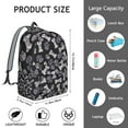 thumbnail image 4 of Dog Lover Gift School Backpack with Cute Puppy Pattern – Lightweight Travel Backpack with Comfortable Carrying and Anti-theft Multifunctional Design for Students and Female Professionals, 4 of 5