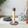 thumbnail image 3 of Heynemo 22-Inch Cat Scratching Post , Durable Sisal Scratch Post for Indoor Cats, Monster-Shaped Cat Scratcher for Kittens & Large Cats, Grey, 3 of 7