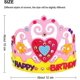 thumbnail image 4 of Ocio creativo Corona de bricolaje para niños 4 piezas, Tiara de princesa Tiara Suministros para manualidades Niña, Regalos de cumpleaños Decoraciones y accesorios para fiestas, 4 of 5