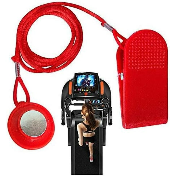 Llave de seguridad con imán universal para cinta de correr : repuesto para todas las cintas de correr NordicTrack, Proform, Image, Weslo, Reebok, Epic, Golds Gym, Freemotion y Healthrider