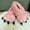 Pink, variant on Unisex Animal Paw Slippers Cute Cartoon Warm Soft Plush House Slippers Slippers for Women Men US Size 6-9