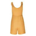 thumbnail image 6 of aidice Overalls for Women Summer High Waisted Comfy Loose Solid Color Casual Pockets Shorts Jumpsuits, 6 of 9