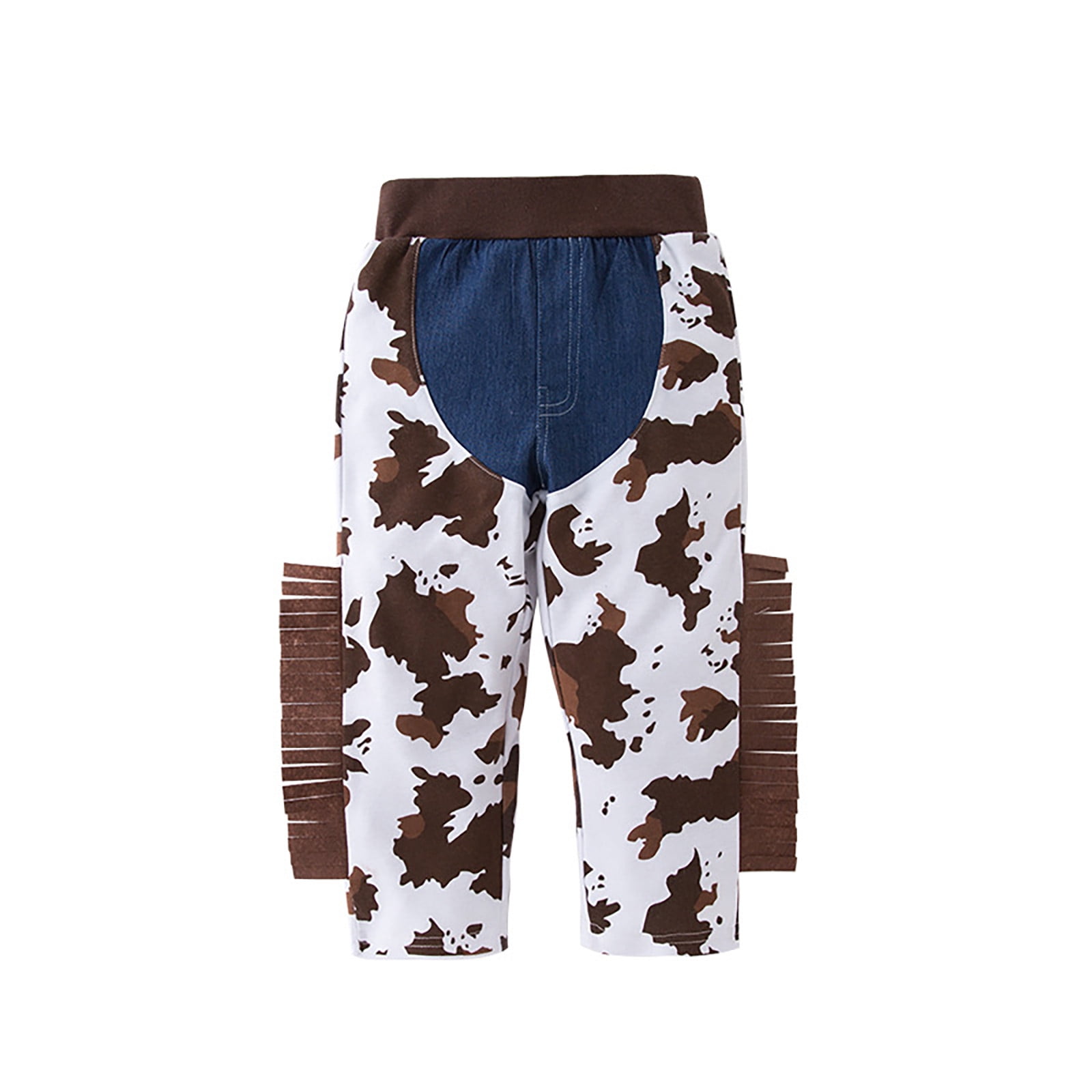 Aocisk Boys Outfit Set May's Baby Western Cowboy Style Kid Set for Adventure Dress-Up Events Themed Parties Halloween Brown 3-4 Years