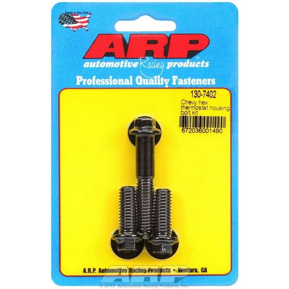 Chevy Thermostat Housing Bolt Kit - 6pt.