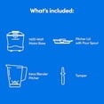 thumbnail image 2 of nutribullet SmartSense licuadora de tamaño completo de 5 velocidades, 1400 W, Blanco Mate, 2 of 12