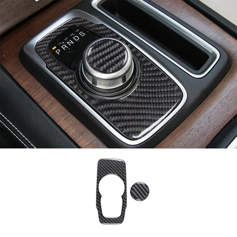 Center Consoles Gear Shift Frame Cover Trim Ring Compatible with Dodge