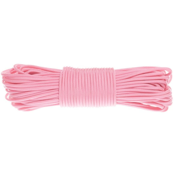 GOLBERG G Paracord Rope 550 Type III Paracord - Parachute Cord - 550 Cord - 550lb Tensile Strength - 100% Nylon - Made in The USA - (50 Feet, Rose Pink)