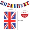 thumbnail image 4 of Banderines de banderas del mundo Feliz 50 banderas nacionales Sencillez, 4 of 5