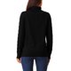 thumbnail image 3 of Suéter casual de manga larga de cuello alto INSPIRE CHIC para mujer, suéter grueso y cálido, parte superior M negra, 3 of 5