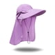 thumbnail image 3 of Gorra para el sol para mujer Upf+50 con solapa desmontable y visera de ala ancha, protección solar, sombreros para senderismo, 3 of 5