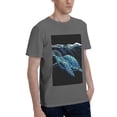 thumbnail image 2 of Bingfone Ocean Turtle Men'S Loose Fit Short-Sleeve Pocket T-Shirt, 2 of 7