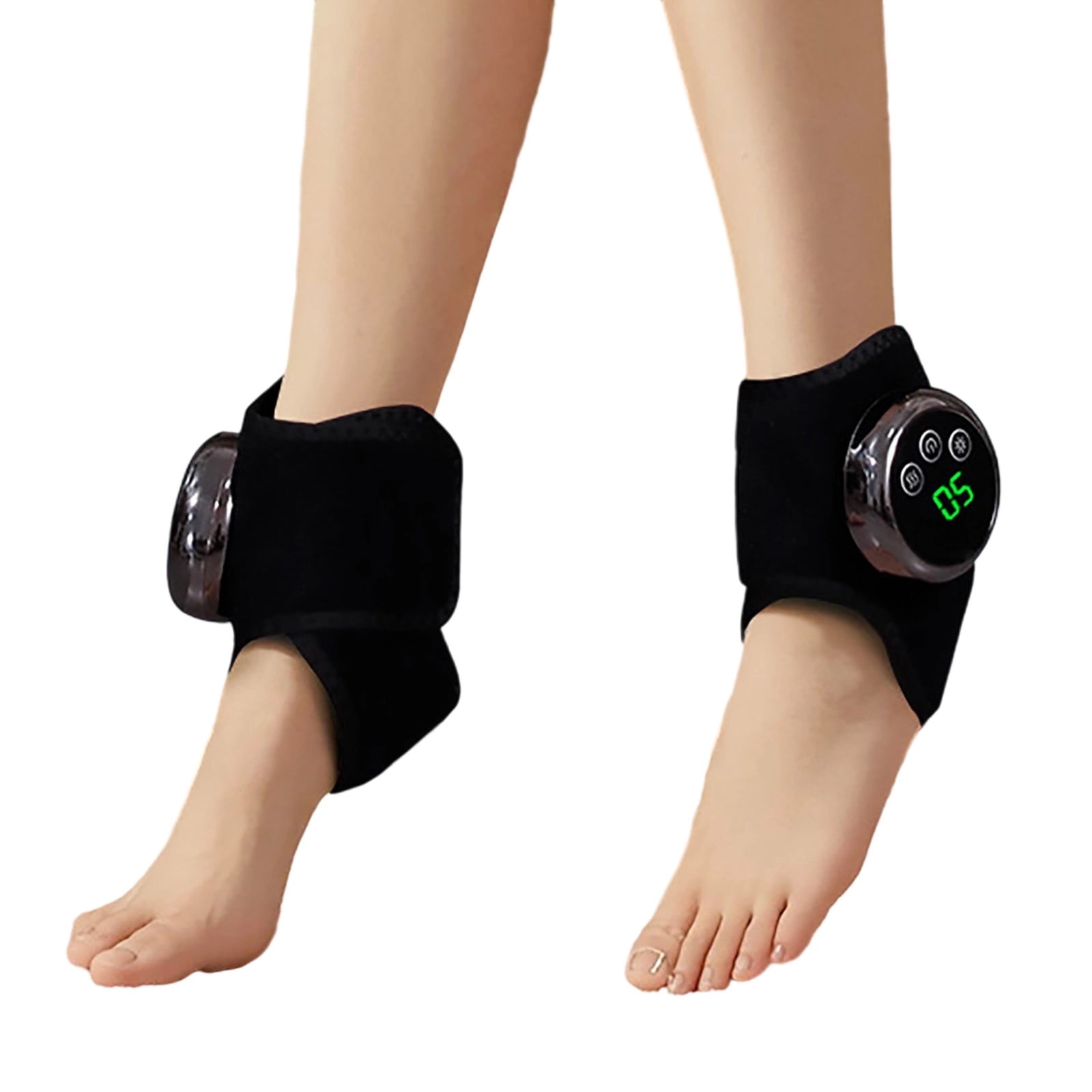 Heated Foot Massager with Kneading Vibration Technology Wireless Portable Foot Warmer for Home and Travel Relaxation