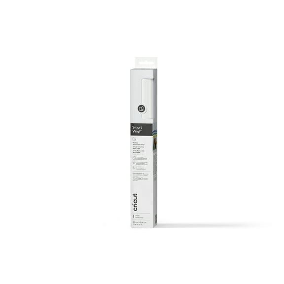 Cricut® Smart Vinyl™ Matless Removable Vinyl (3 ft), 13" x 36",White