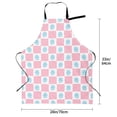 thumbnail image 5 of Lsque Checkerboard With Snowflake Waterproof Apron Chef Aprons for Men Heavy Duty Chemical Work Apron Extra Long Grilling Aprons with Adjustable Bib Apron, 5 of 9