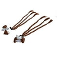 thumbnail image 1 of Braid Hair Extension, Hair Extension 2 Pcs High Temperature Silk  for Styling Deep Brown,Light Brown, 1 of 7