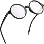 LifeArt Blue Light Blocking Glasses, Anti Eyestrain, Computer Reading Glasses, Gaming Glasses, TV Glasses for Women Men, Anti Glare (Black, +3.00 Magnification)