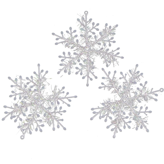 Ganfancp Christmas Snowflake Snowflake String Decoration Christmas Tree Decoration Pendant Christmas Snowflake Christmas Decoration Ofertas Del Día Sólo En Línea 6 Copos de Nieve