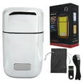 thumbnail image 2 of USB Cargando Hombres Multifuncionales Shaver Hogar Portable Barba Shaver Plata, 2 of 7