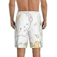 thumbnail image 4 of Lsque Sanrio Mens Sleep Pajama Shorts,Short Pajama Pants, Cotton Ultra-Soft Knit-X-Large, 4 of 9