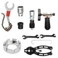thumbnail image 4 of Kit de herramientas de reparación de bicicletas de 9 piezas, extractor de manivela, rompedor de cadena y llave de radios., 4 of 8